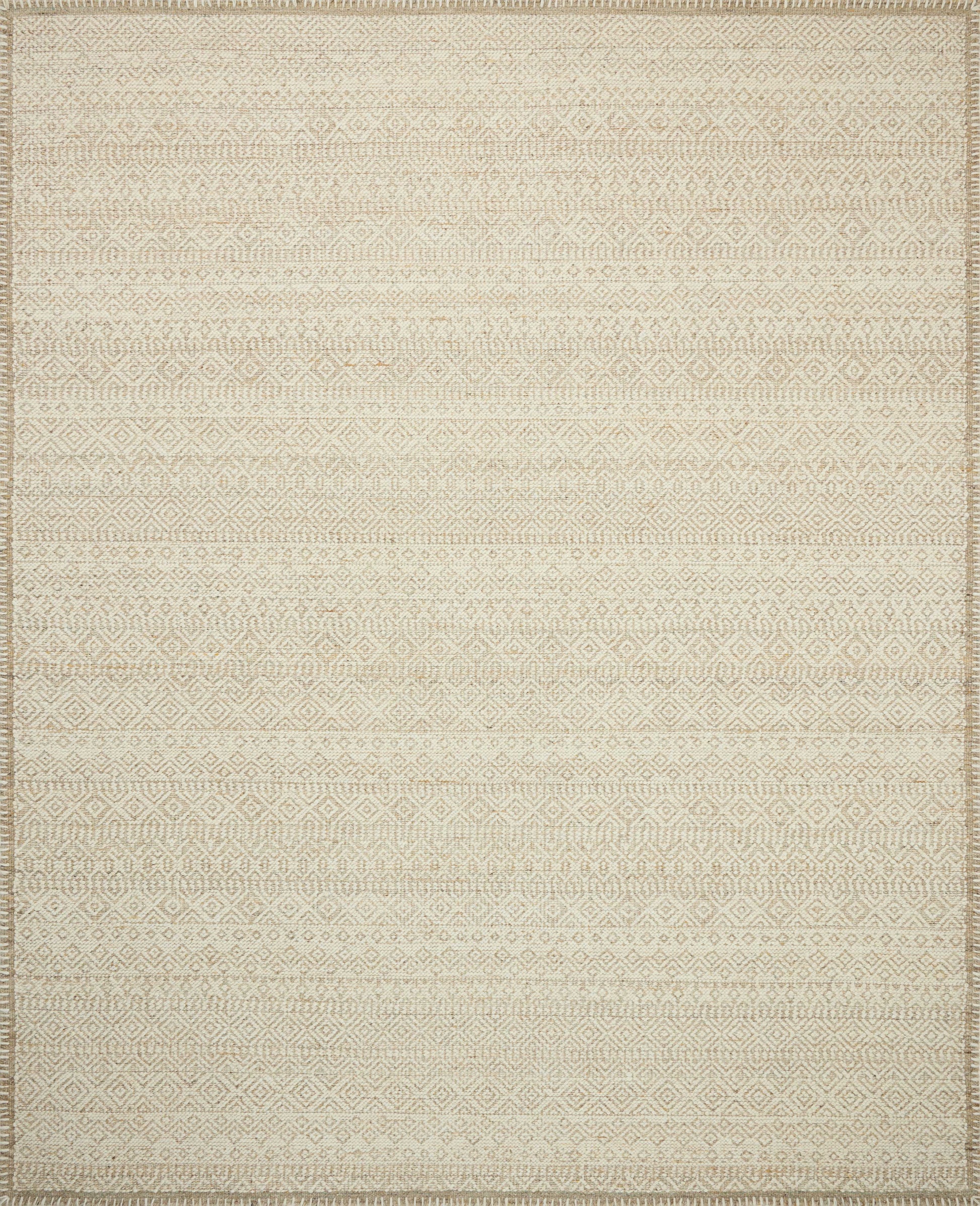 Amber Lewis x Loloi Bowie  Pebble Clay Transitional