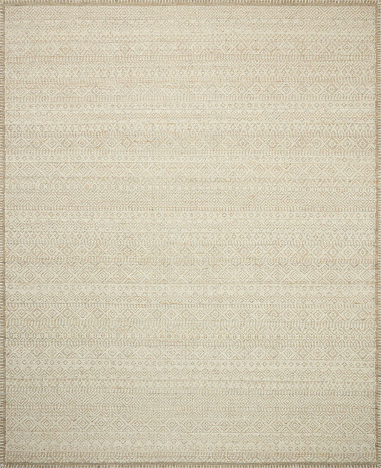 Amber Lewis x Loloi Bowie  Pebble Clay Transitional