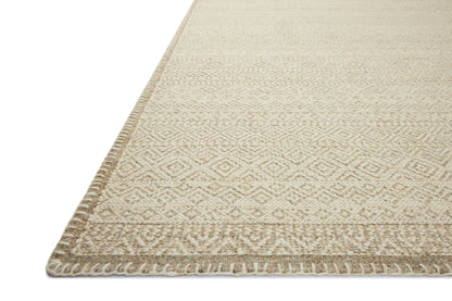 Amber Lewis x Loloi Bowie  Pebble Clay Transitional