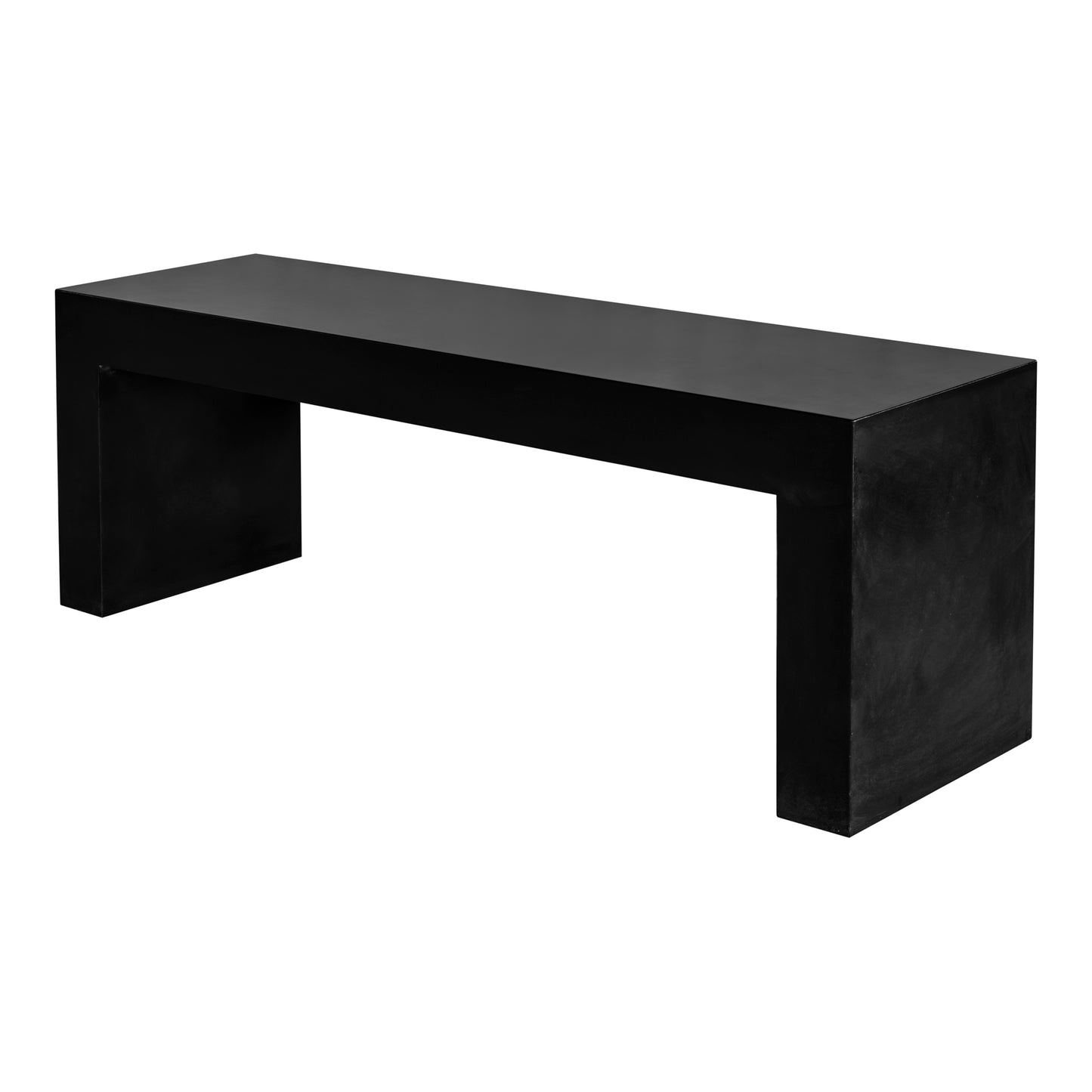Moes Home Benches Lazarus Black Contemporary Furniture