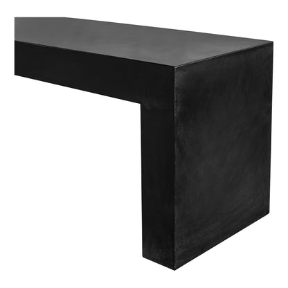 Moes Home Benches Lazarus Black Contemporary Furniture
