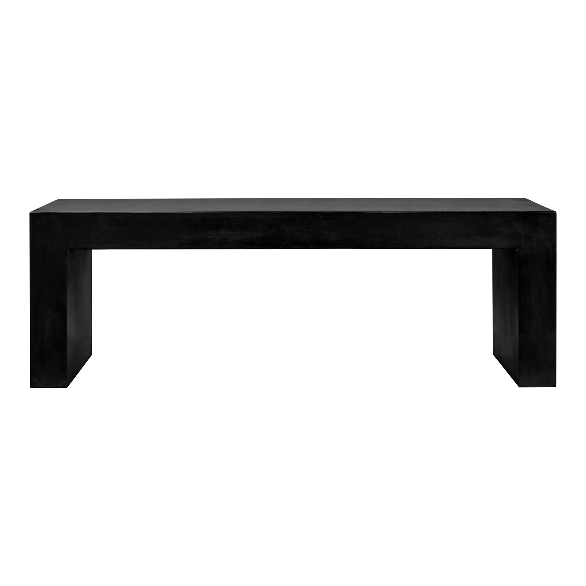 Moes Home Benches Lazarus Black Contemporary Furniture
