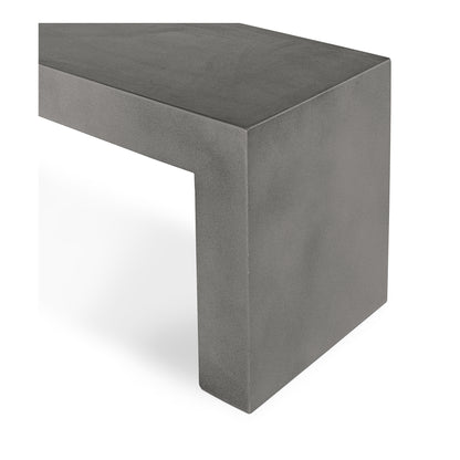 Moes Home Benches Lazarus Grey Contemporary Furniture