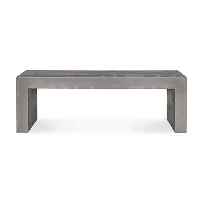 Moes Home Benches Lazarus Grey Contemporary Furniture