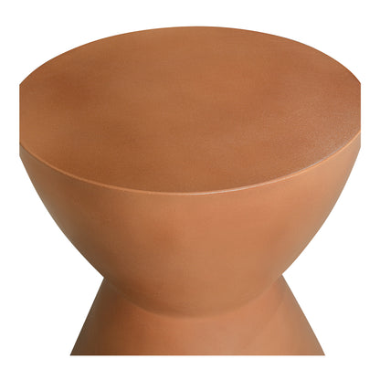 Moes Home Outdoor Stools Hourglass Orange Contemporary Furniture
