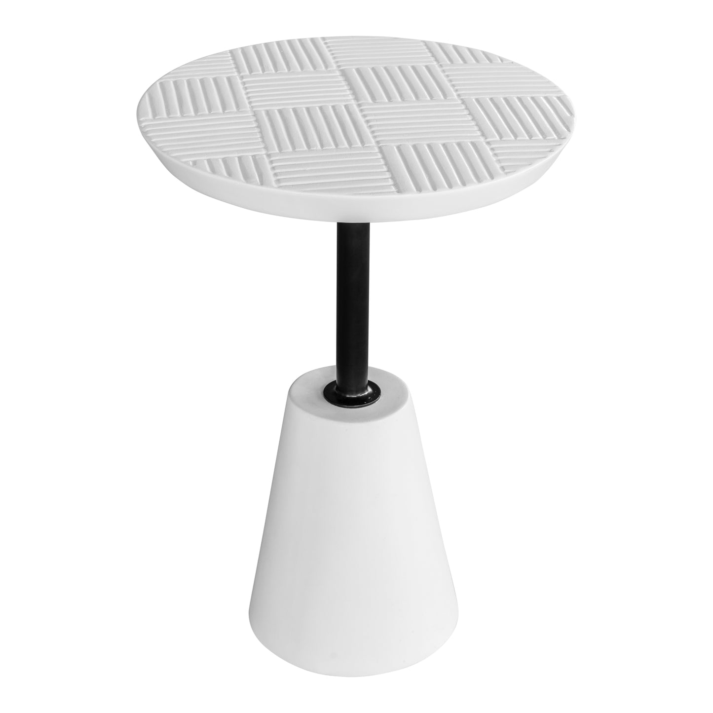 Moes Home Accent Tables Foundation White Contemporary Furniture