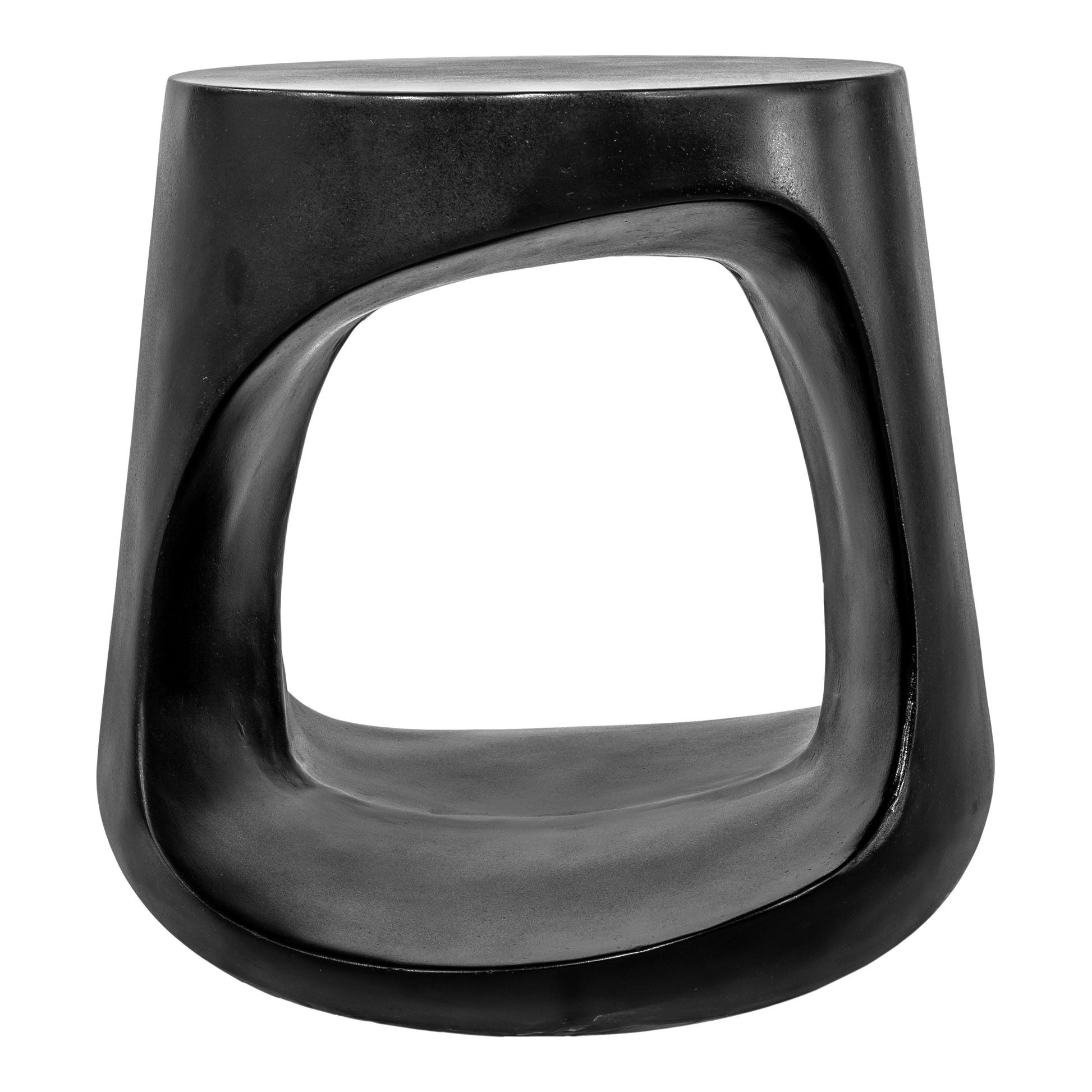 Moes Home Stools Rothko Black Contemporary Furniture