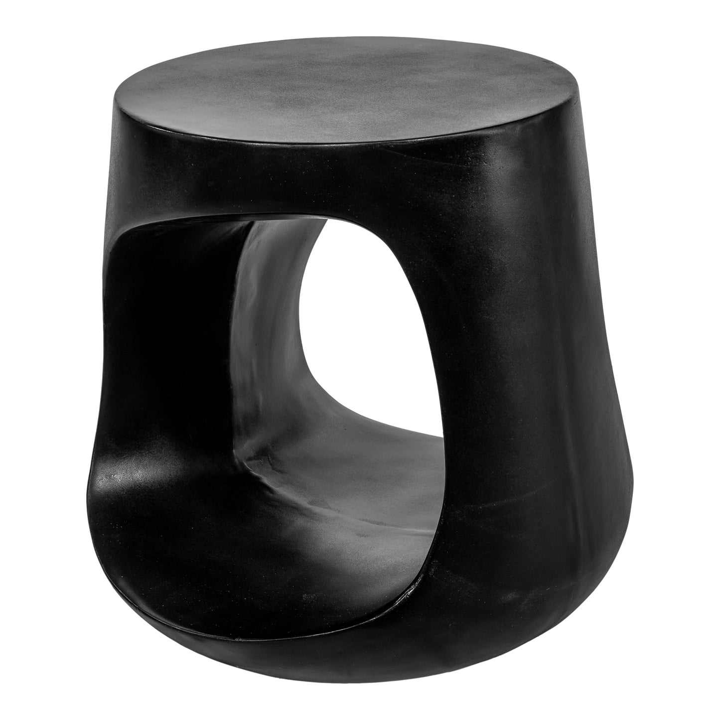 Moes Home Stools Rothko Black Contemporary Furniture