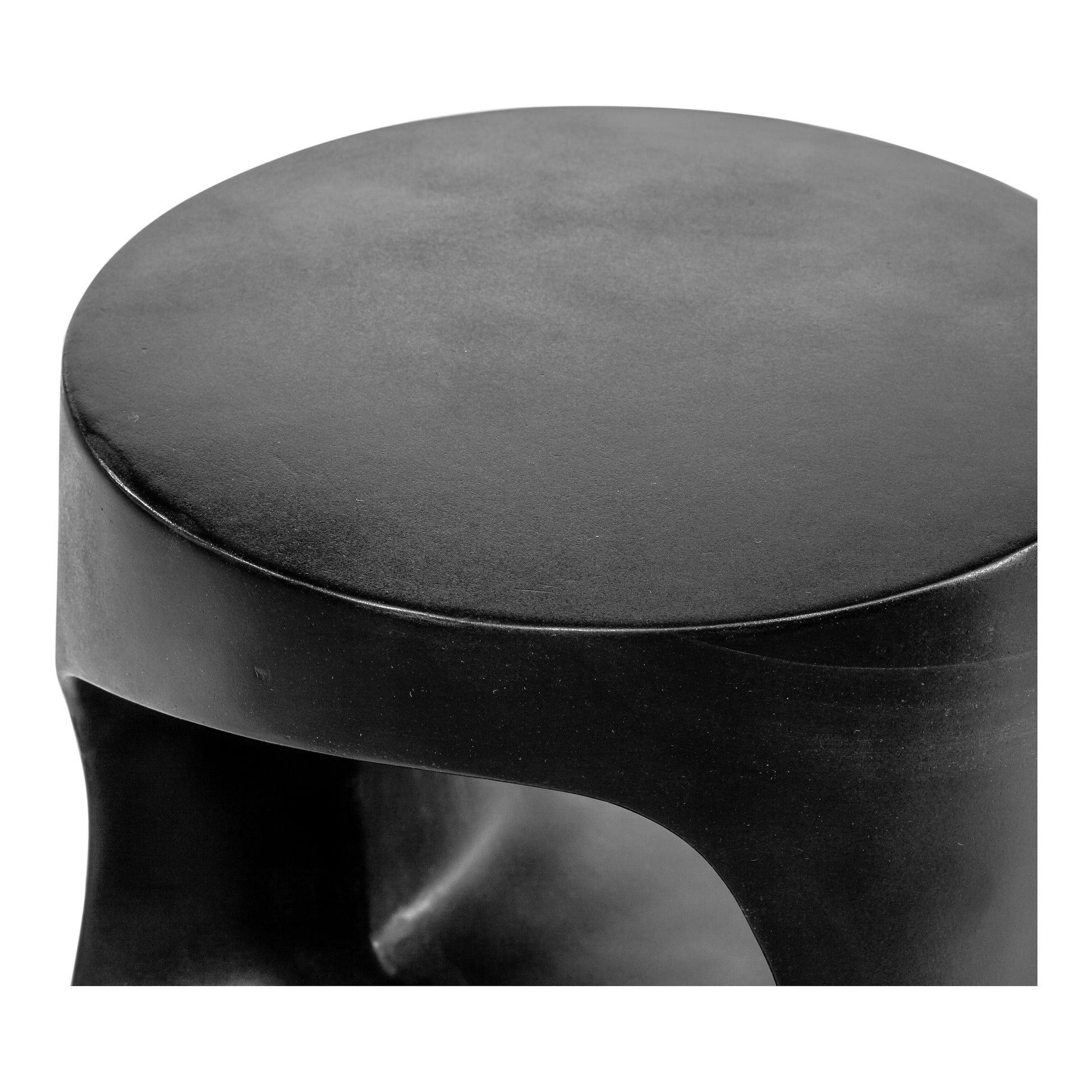 Moes Home Stools Rothko Black Contemporary Furniture