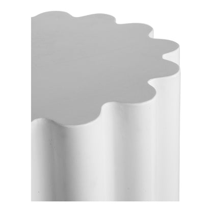 Moes Home Stools Taffy White Contemporary Furniture