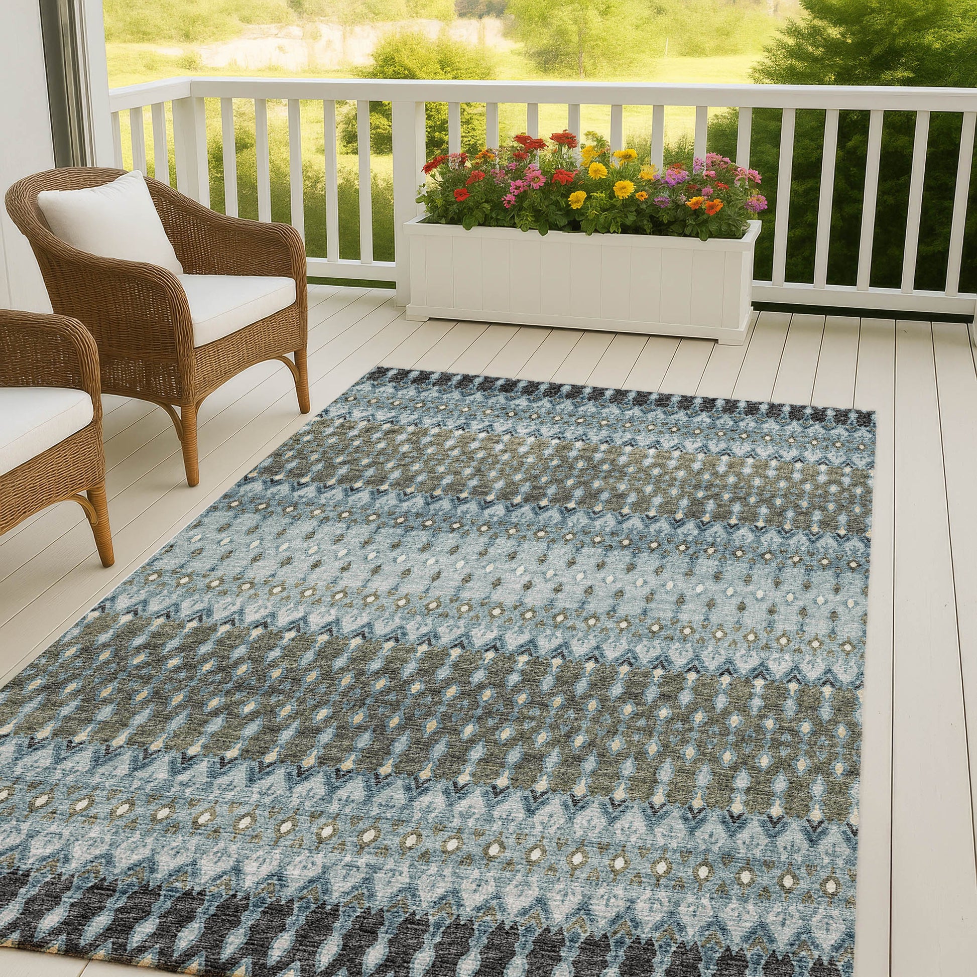 Dalyn Rugs Brisbane  Mineral Blue  Casual