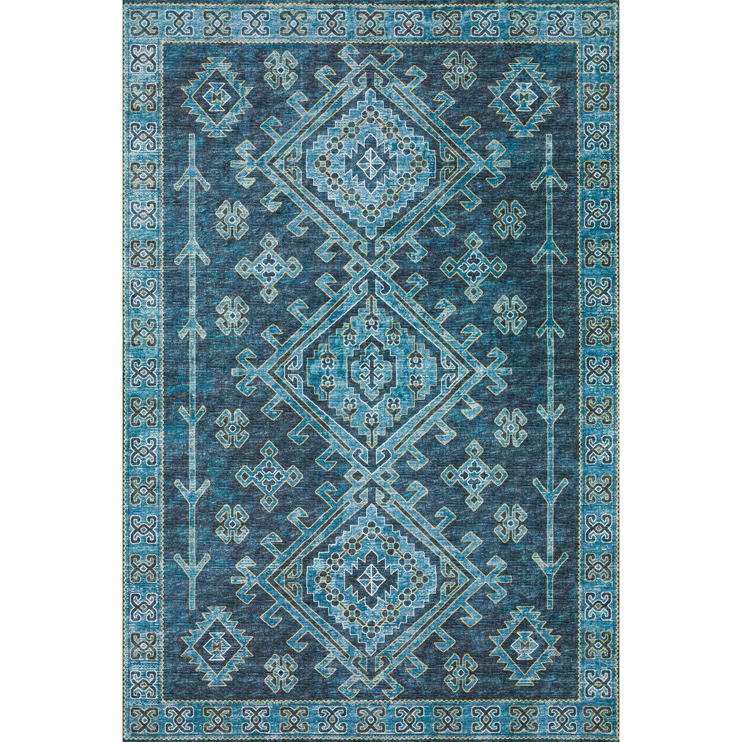 Dalyn Rugs Brisbane  Navy  Casual