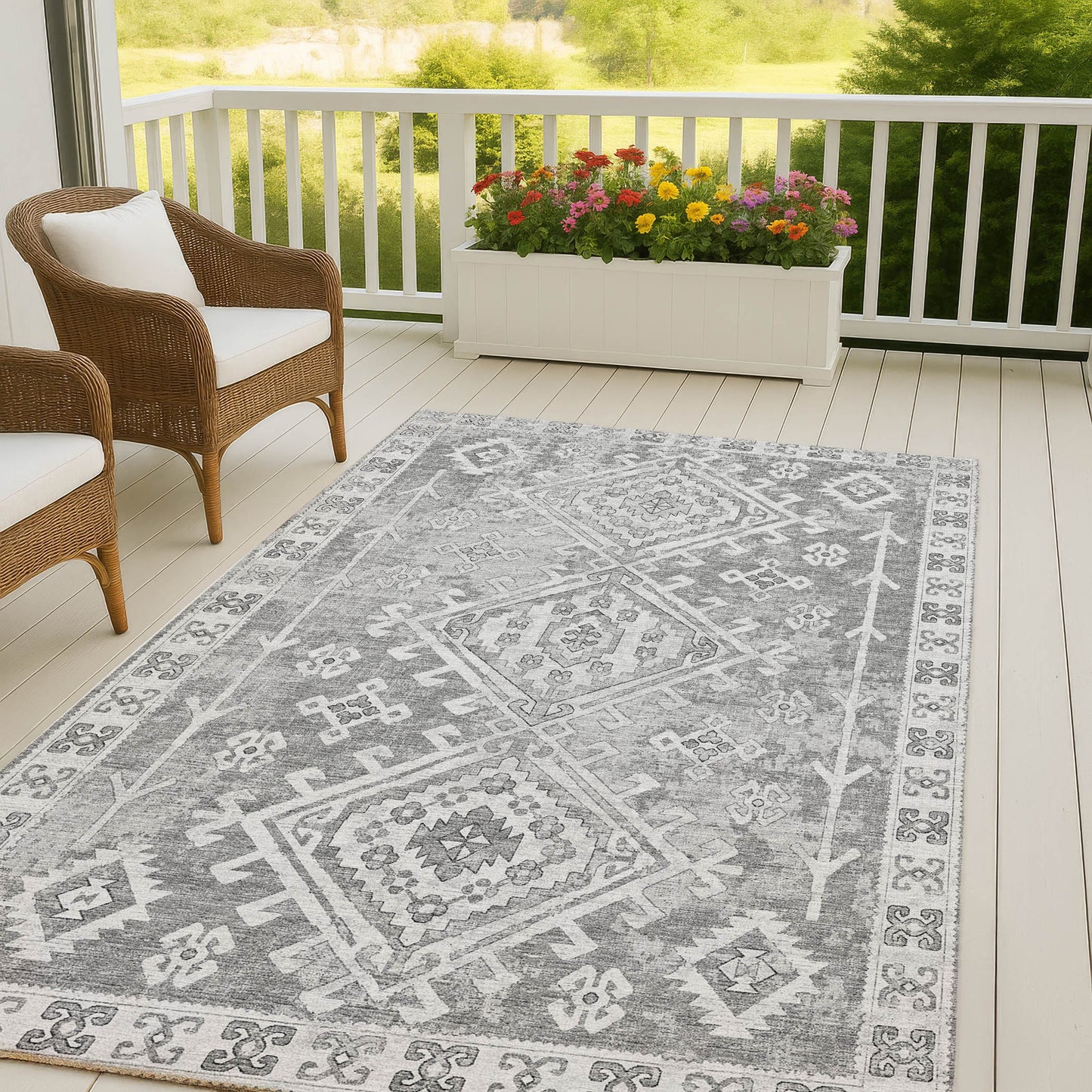 Dalyn Rugs Brisbane  Silver  Casual