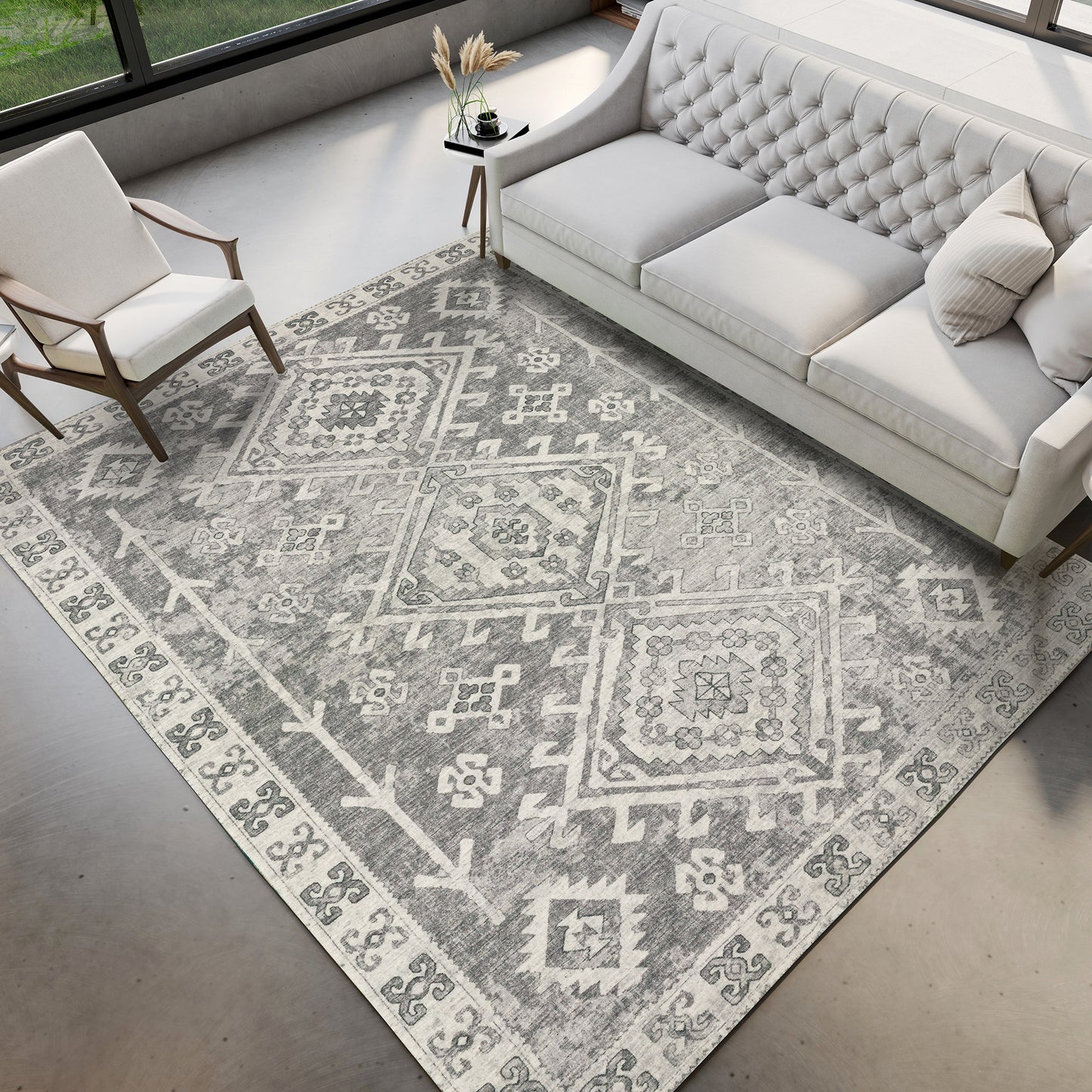 Dalyn Rugs Brisbane  Silver  Casual