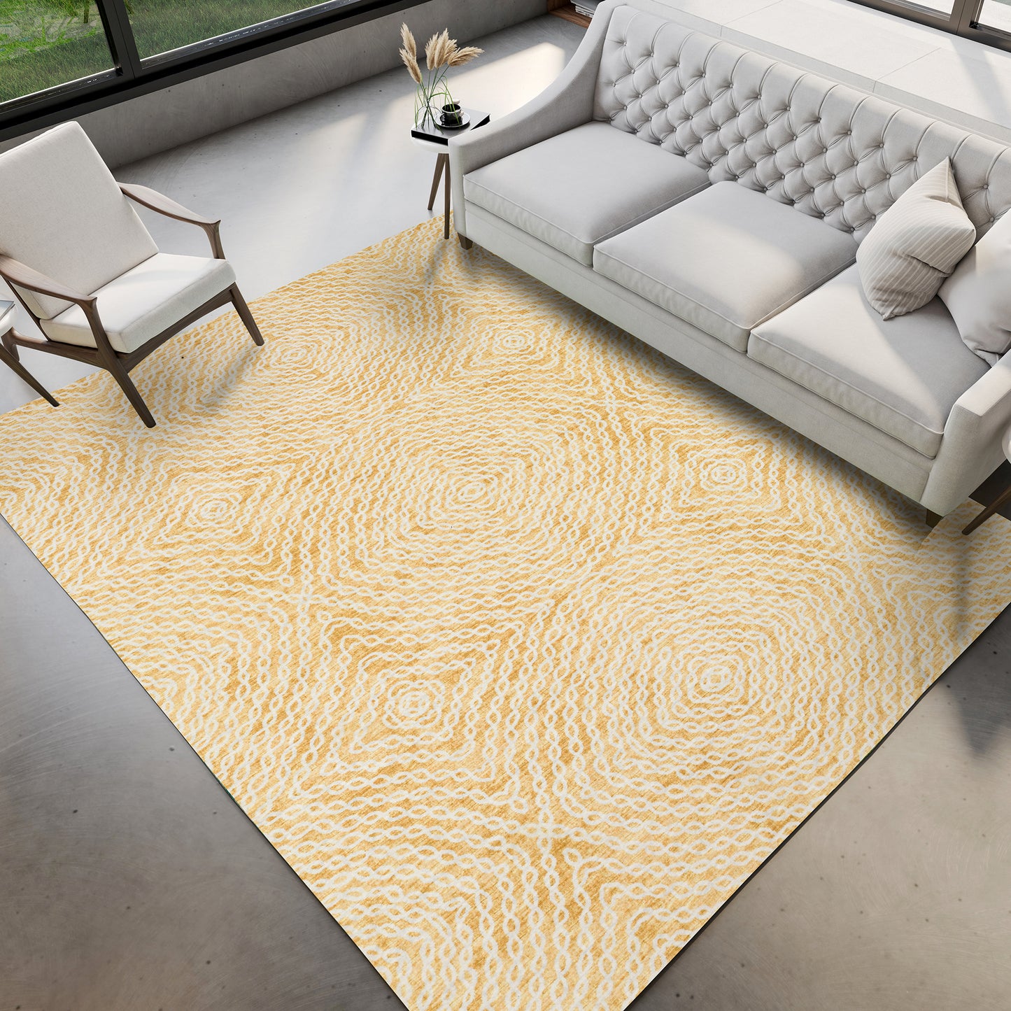 Dalyn Rugs Brisbane  Gold  Casual