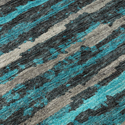 Dalyn Rugs Brisbane  Teal  Casual