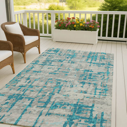 Dalyn Rugs Brisbane  Teal  Casual
