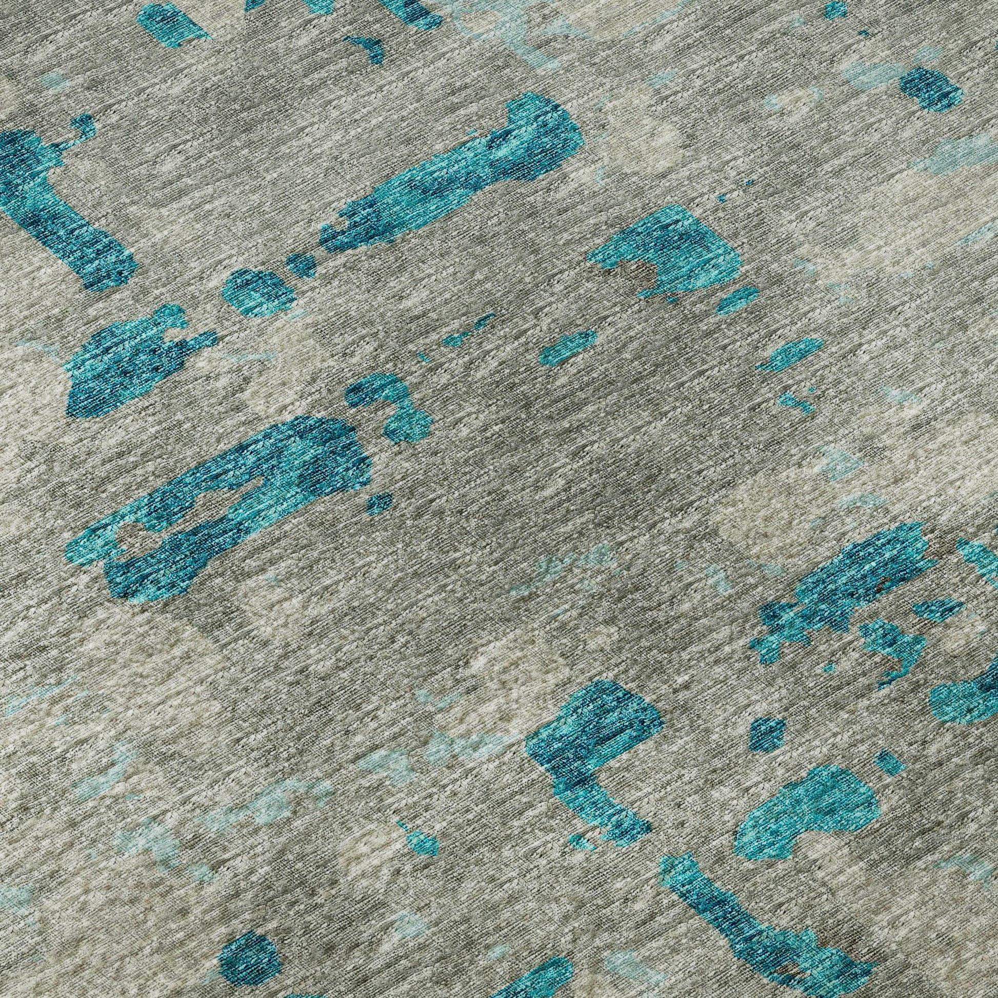Dalyn Rugs Brisbane  Teal  Casual