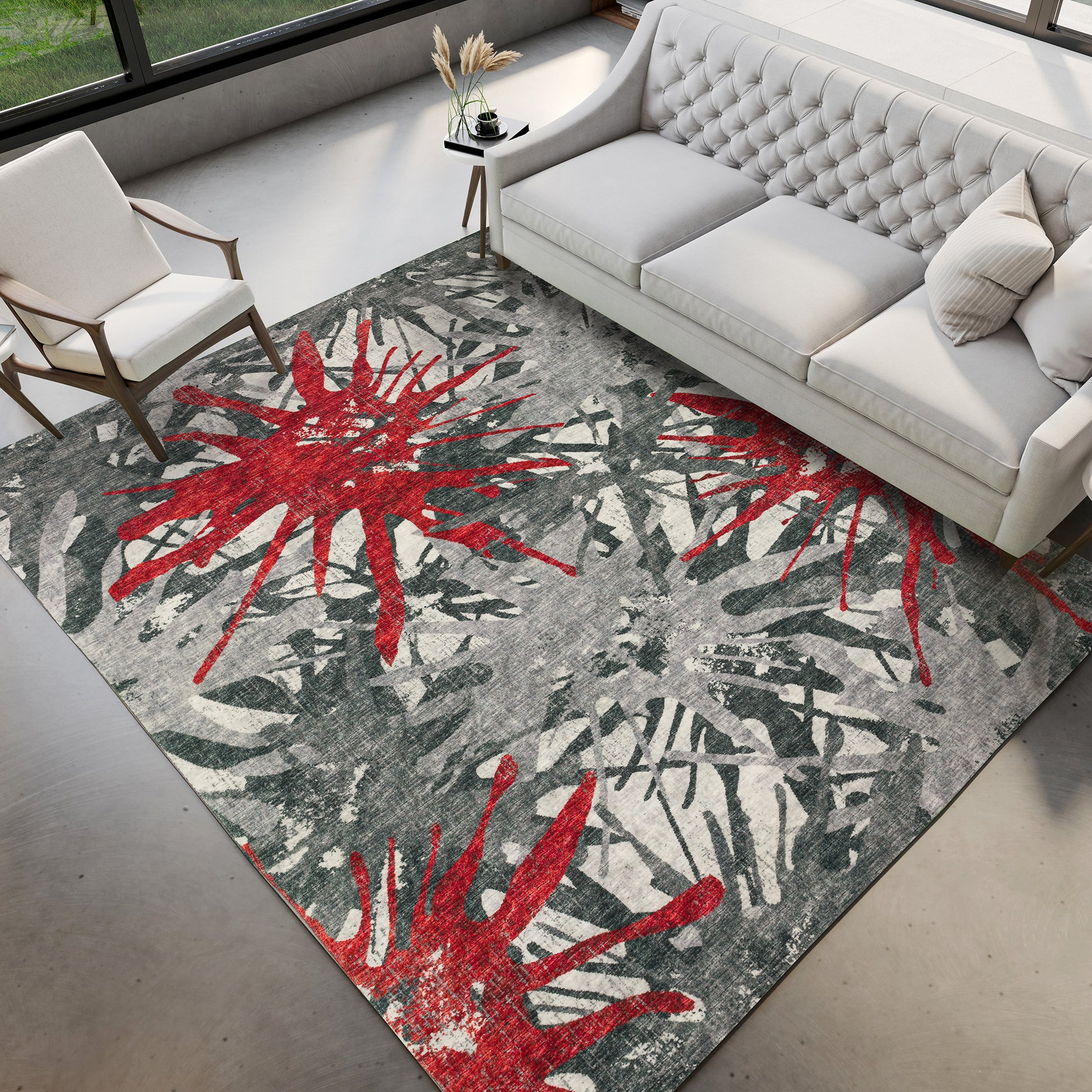 Dalyn Rugs Brisbane  Scarlet  Casual