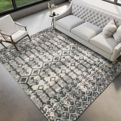 Dalyn Rugs Brisbane  Silver  Casual