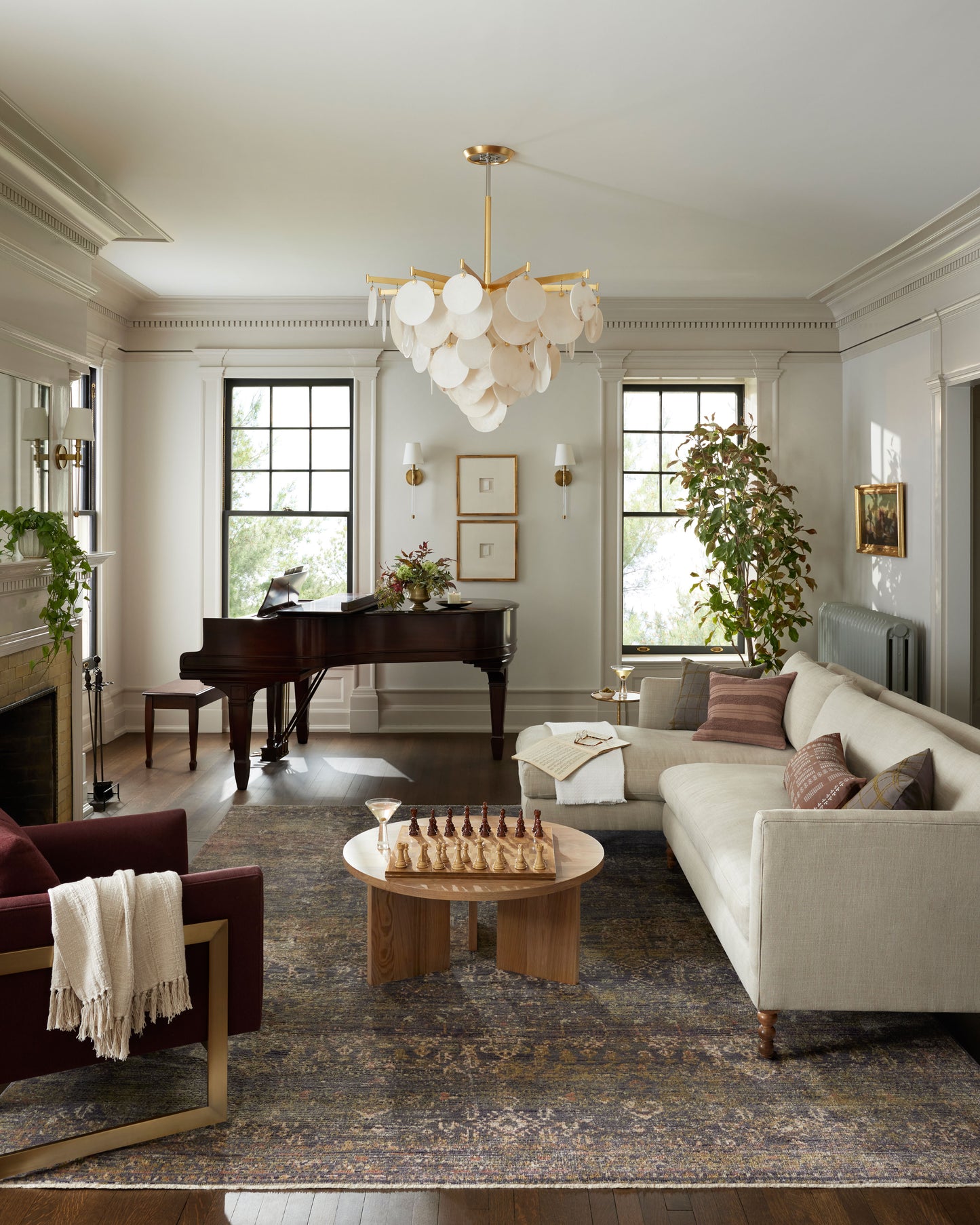 Jean Stoffer x Loloi Bradbury  Ink Multi Contemporary