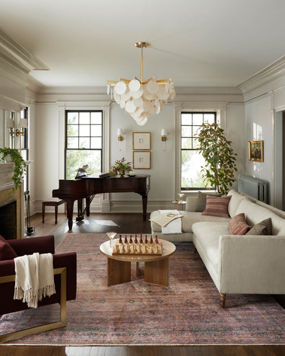 Jean Stoffer x Loloi Bradbury  Sunset Multi Contemporary