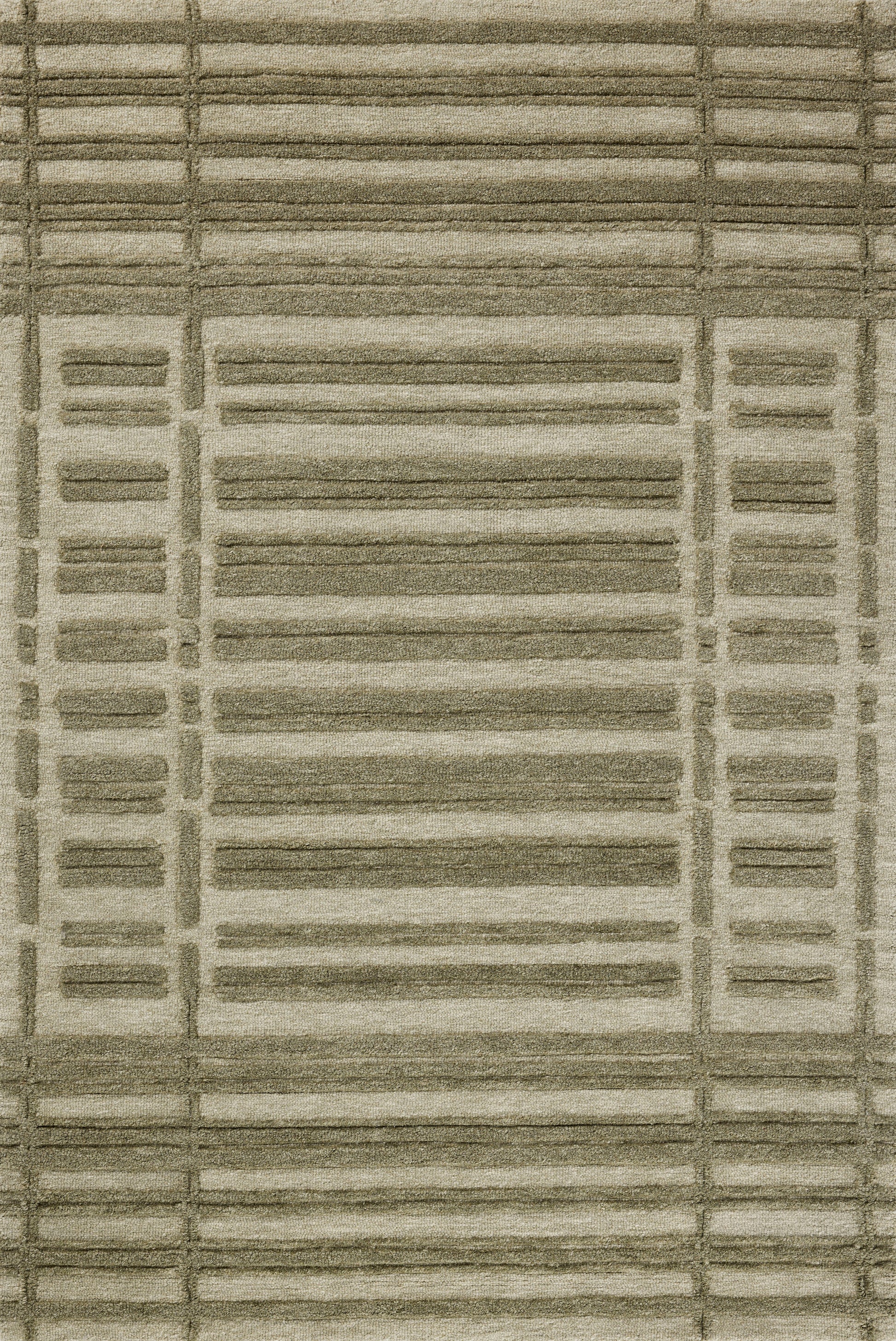 Chris Loves Julia x Loloi Bradley  Sage Olive Contemporary