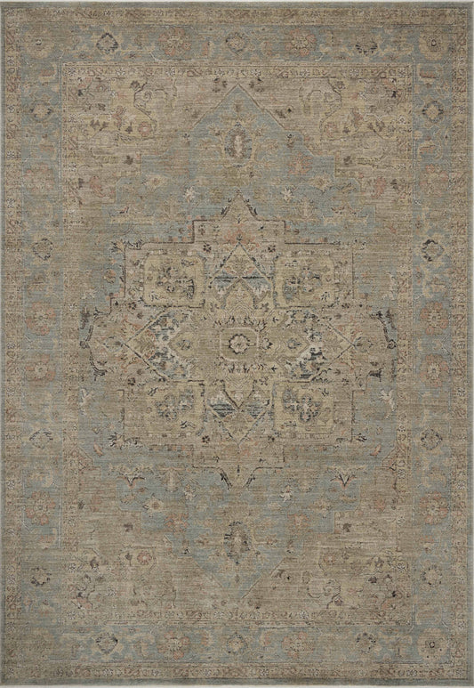 Loloi Briar  Sky Moss Traditional