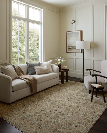 Loloi Briar  Silver Moss Traditional