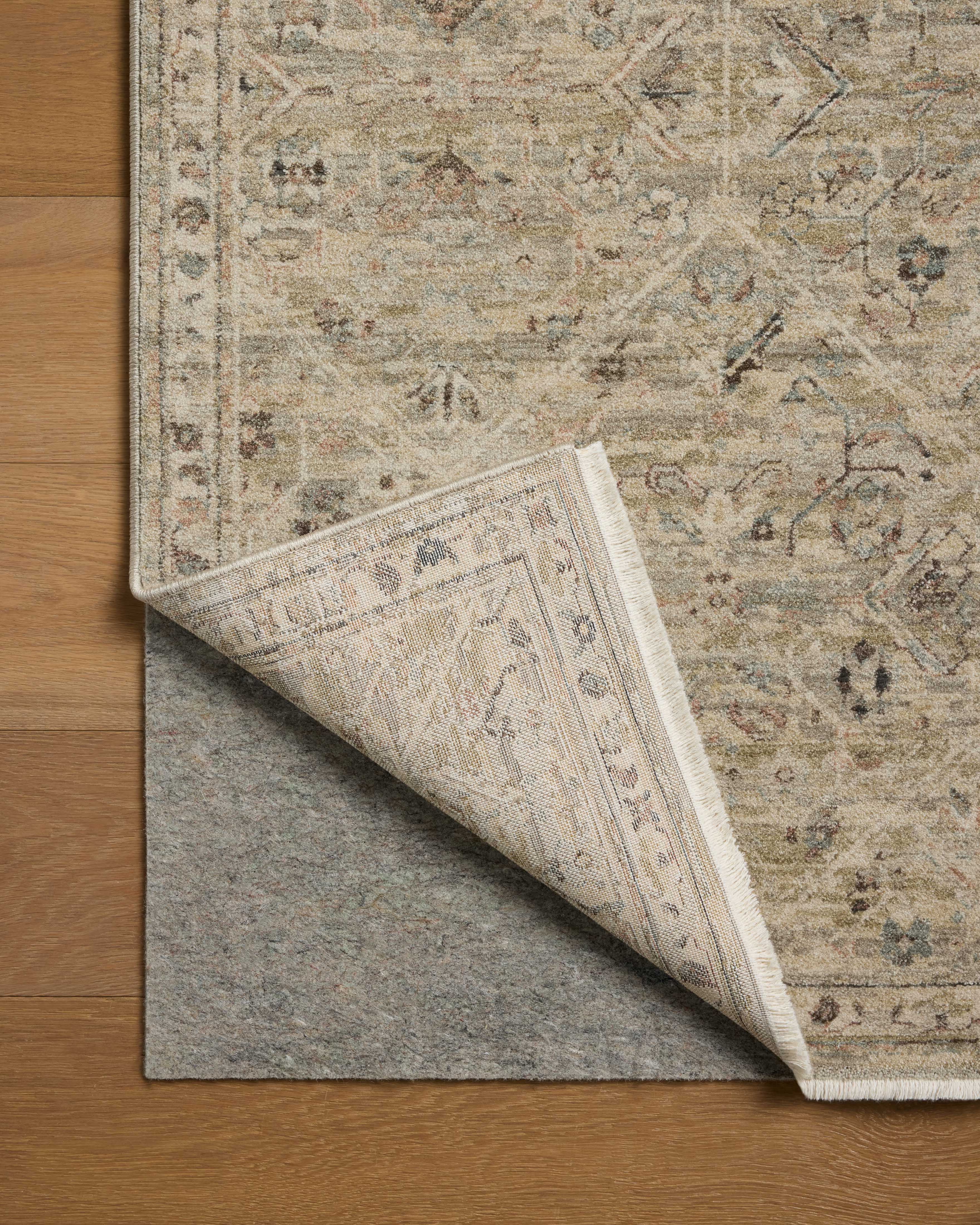 Loloi Briar BRR-03 Silver Moss Traditional Power Loomed Rug
