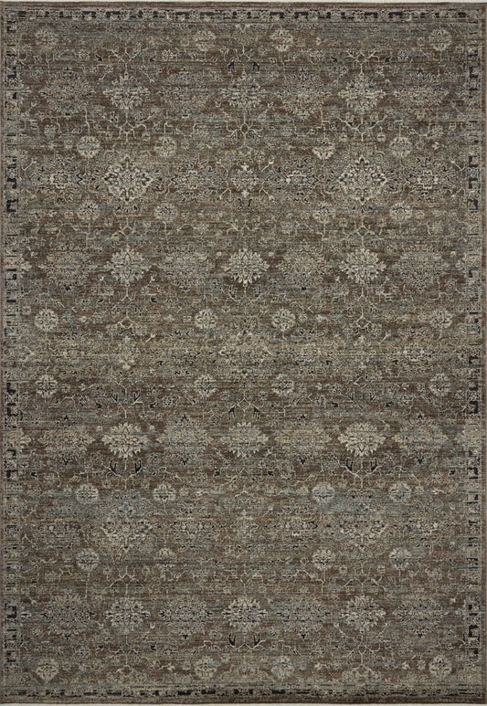 Loloi Briar  Bark Lagoon Traditional