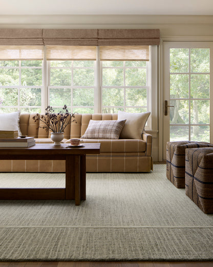 Chris Loves Julia x Loloi Briggs  Sage Ivory Contemporary