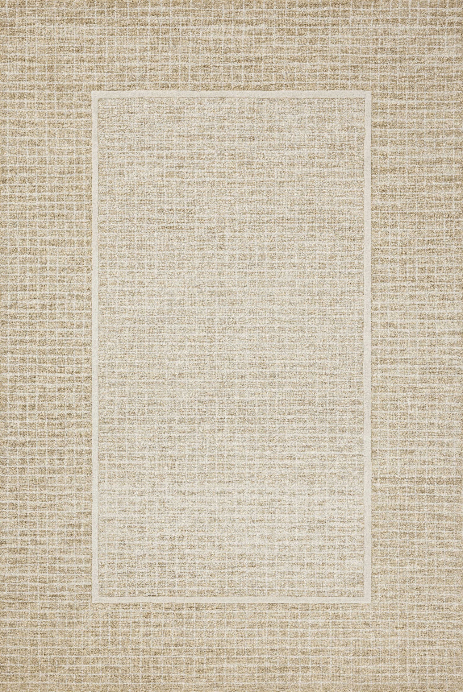 Chris Loves Julia x Loloi Briggs  Wheat Ivory Contemporary