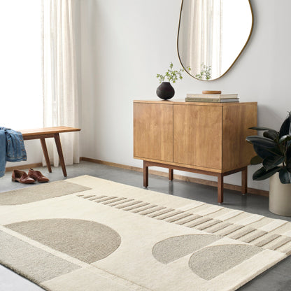 Surya Brooklyn BRO-2310 Cream Modern Tufted Rug