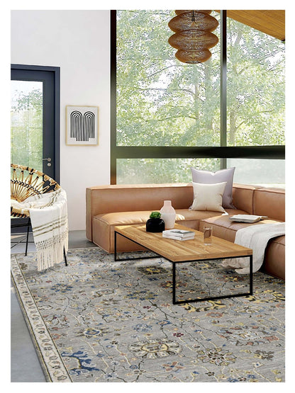 Limited Bailee BNS - 300 SILVER GRAY Traditional Knotted Rug - Rugs - Limited - Atlanta Designer Rugs