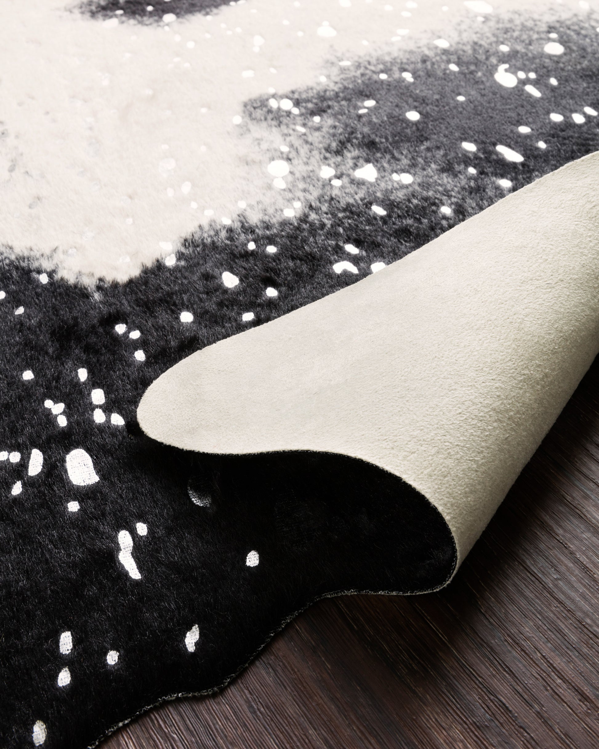 Loloi II Bryce  Black Silver Contemporary