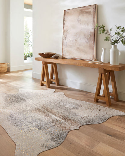 Loloi Bryce  Pewter Gold Contemporary