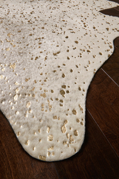 Loloi Bryce  Pewter Gold Contemporary