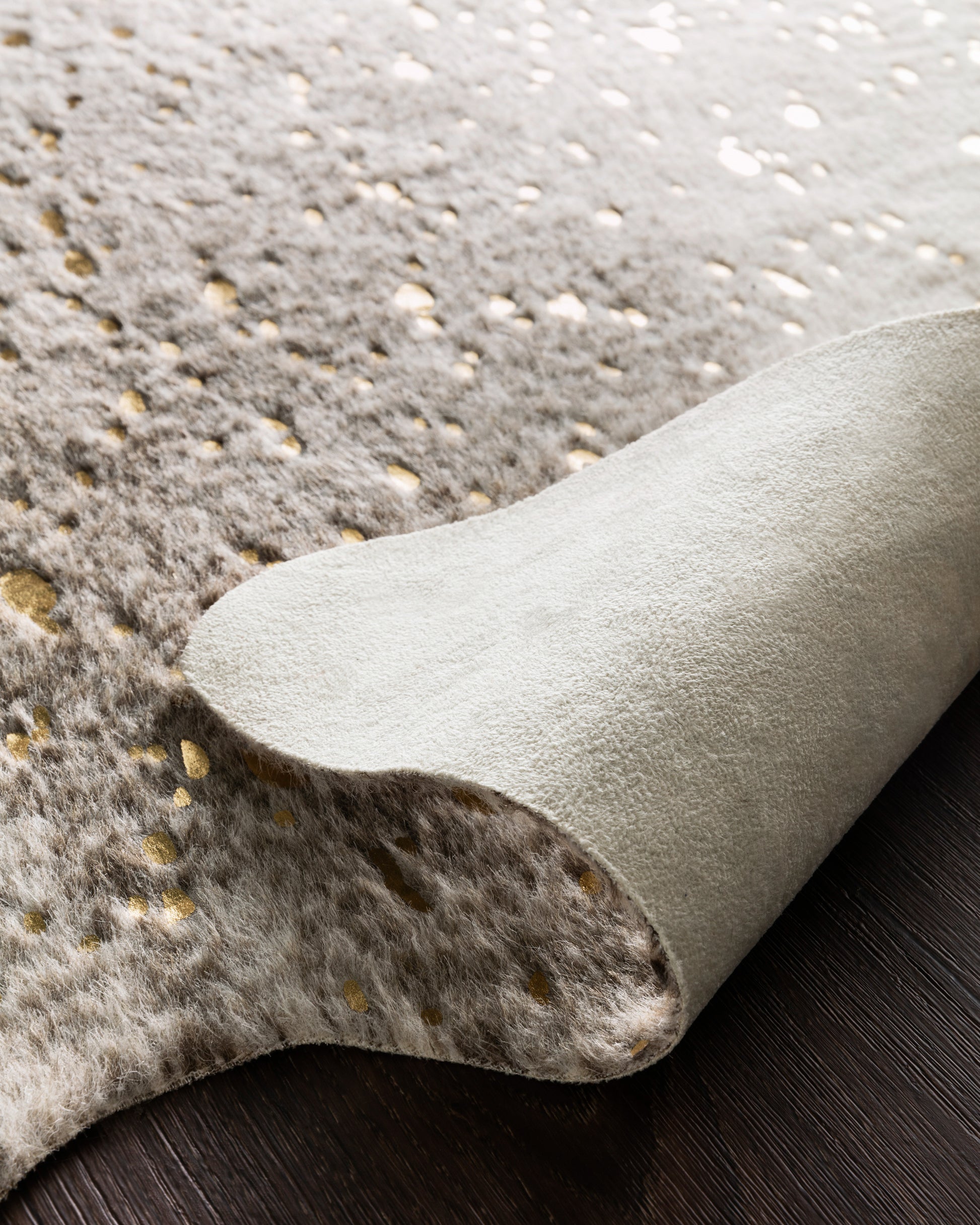 Loloi Bryce  Pewter Gold Contemporary