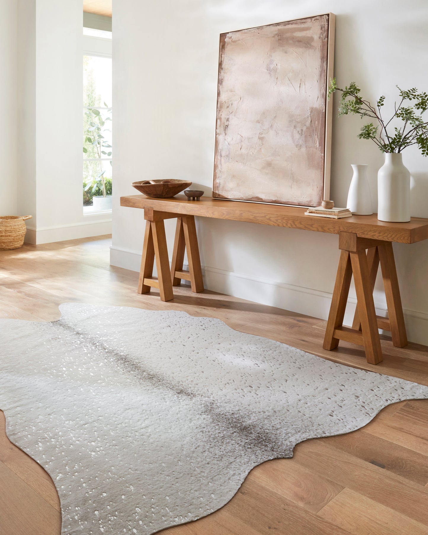 Loloi II Bryce  Stone Silver Contemporary