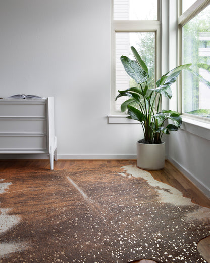 Loloi II Bryce  Walnut Champagne Contemporary