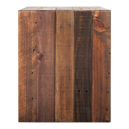 Moes Home Benches Vintage Brown Industrial Furniture