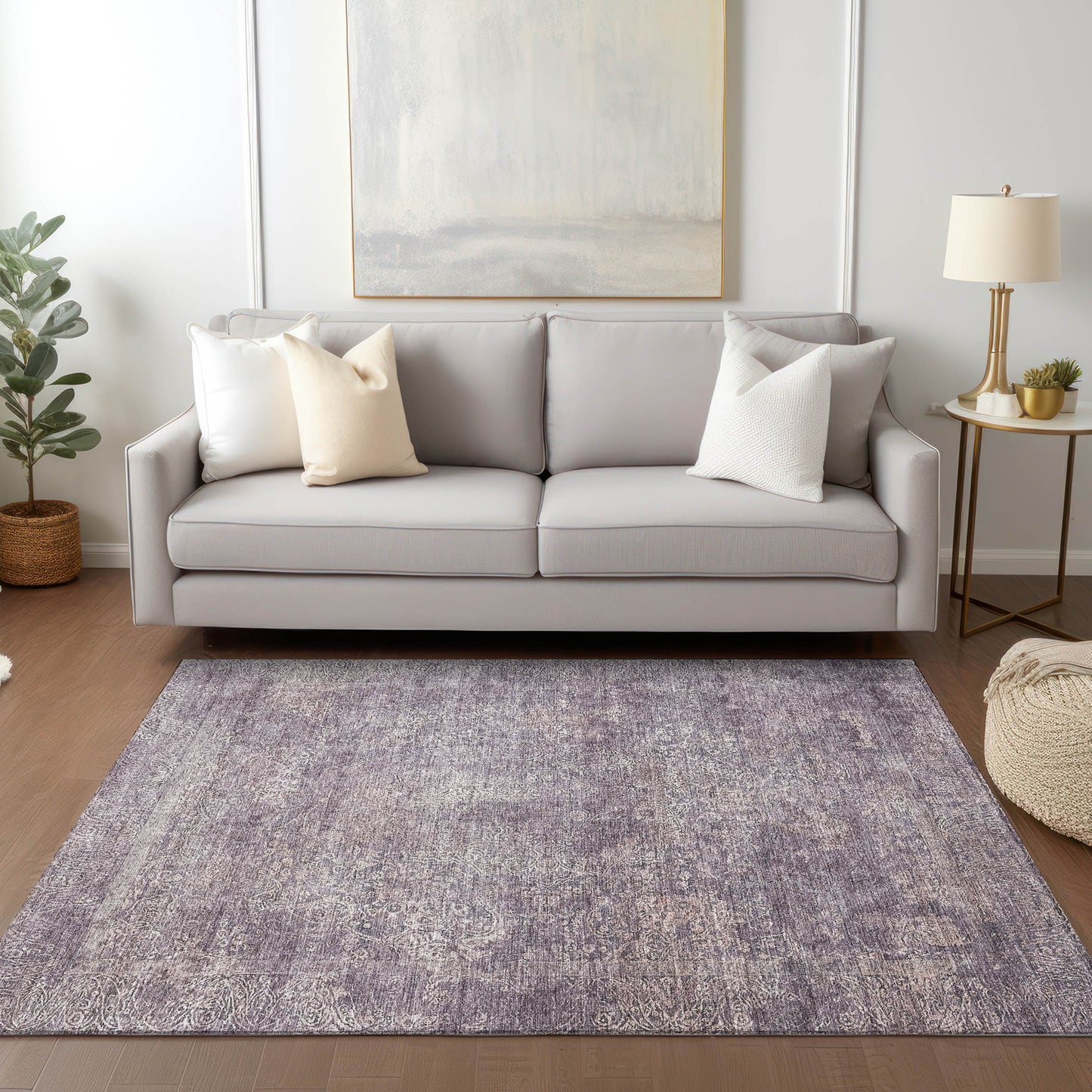 Dalyn Rugs Burano  Plum  Transitional