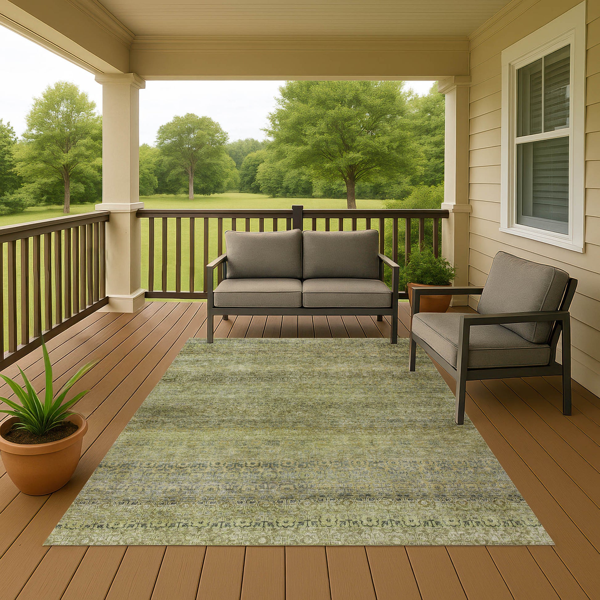 Dalyn Rugs Burano  Aloe  Transitional