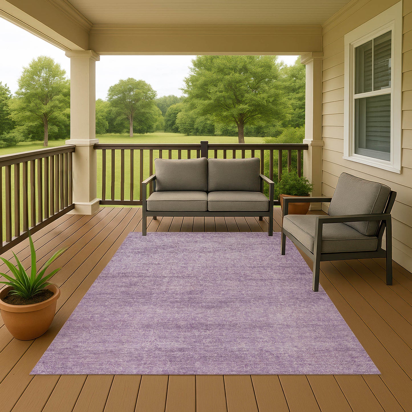 Dalyn Rugs Burano  Lavender  Transitional