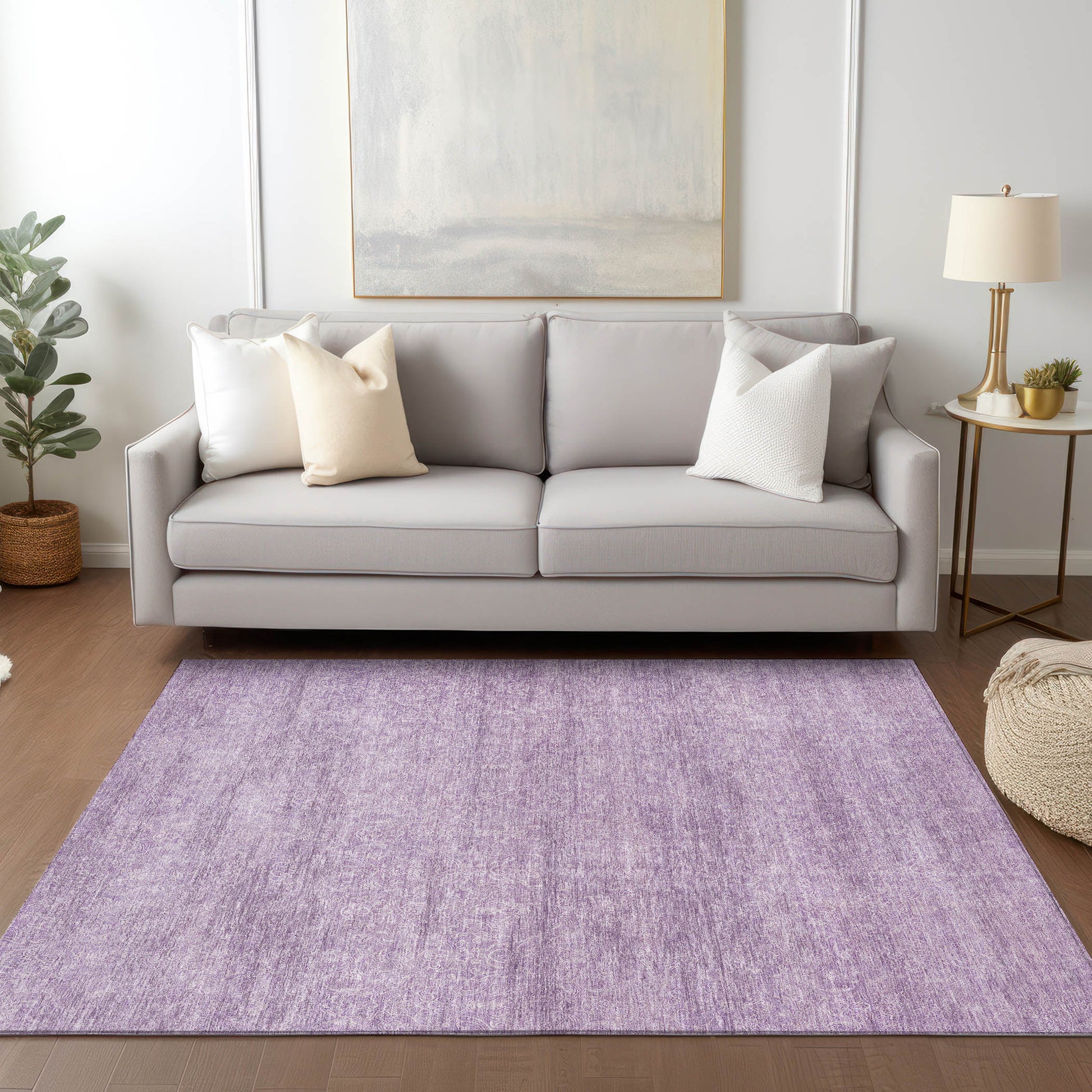 Dalyn Rugs Burano  Lavender  Transitional