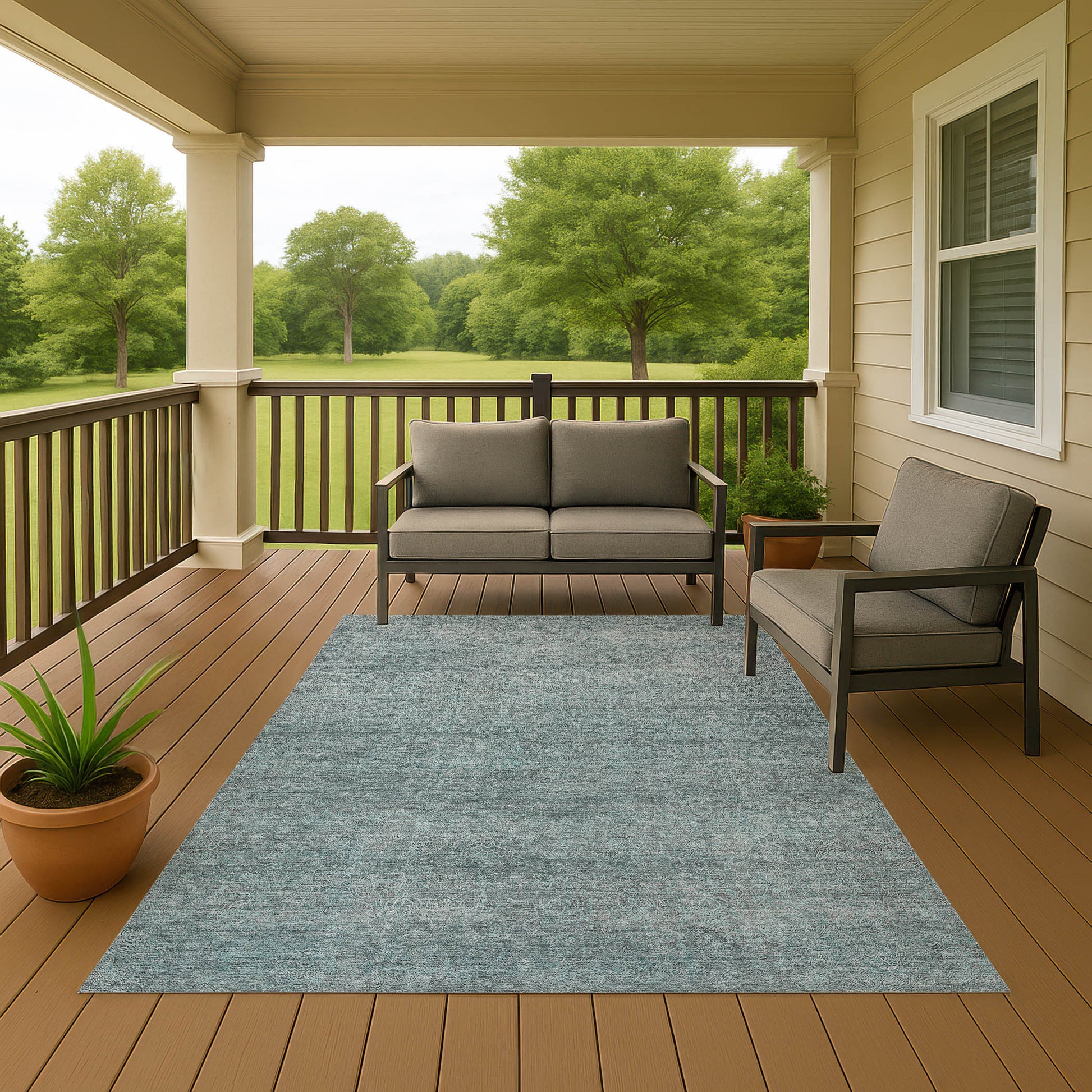 Dalyn Rugs Burano  Seafoam  Transitional