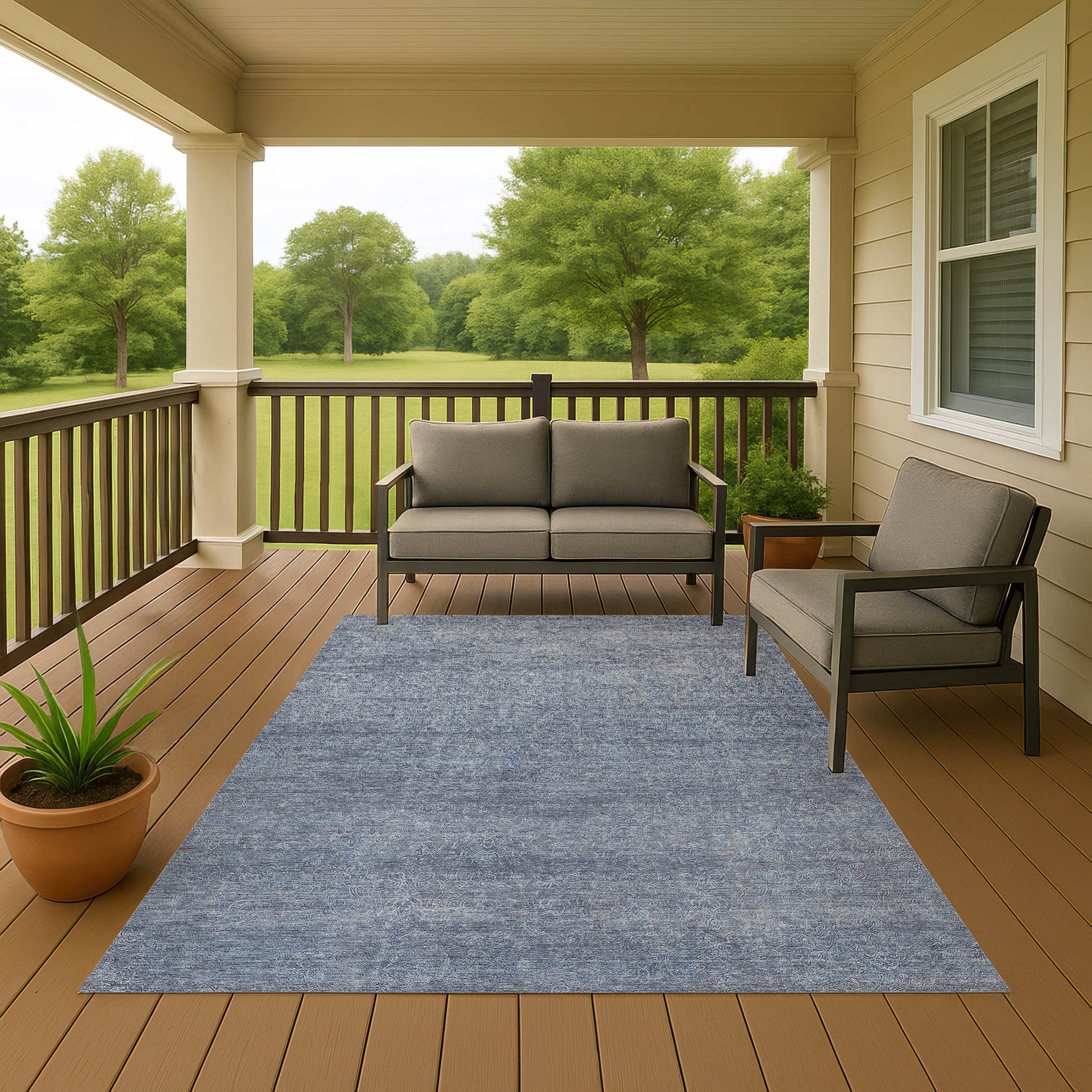 Dalyn Rugs Burano  Sky  Transitional