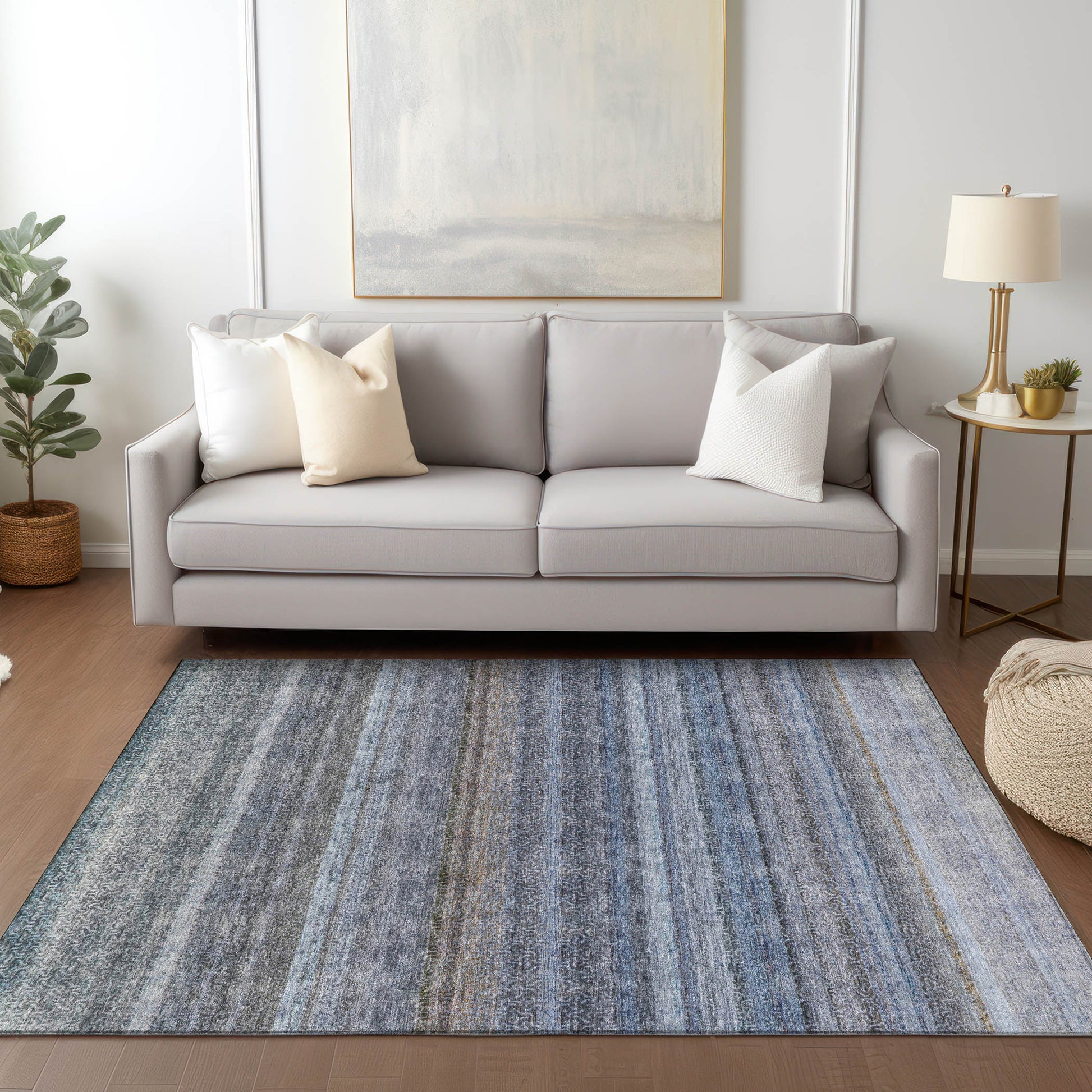 Dalyn Rugs Burano  Blue  Transitional