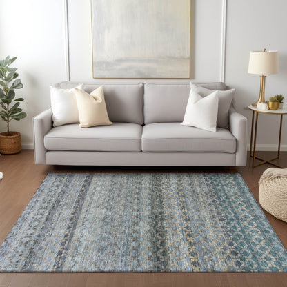 Dalyn Rugs Burano  Blue  Transitional
